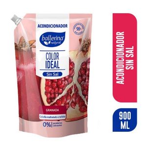 Acondicionador Ballerina 900 Ml Sin Sal Granada