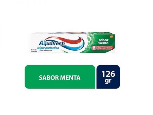 Pasta Dental Aquafresh 126g Menta