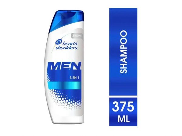 Shampoo Head Shoulders 3 en 1 375ml Limpia/Protege