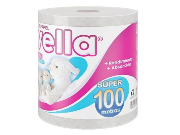 Toalla Ovella Hoja Simple 100m Ultra Blanco