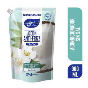 Acondicionador Ballerina 900 Ml Sin Sal Coco Jaz