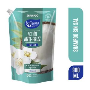 Shampoo Ballerina 900 Ml Sin Sal Coco Jaz