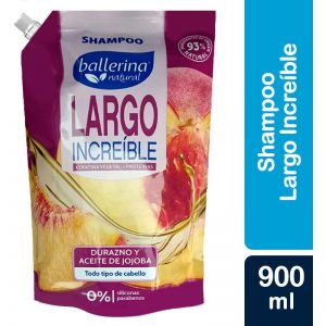 Shampoo Ballerina Largo Increible 900 Ml - Durazn