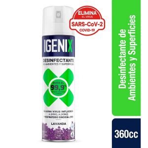 Desinf. Aerosol Igenix Lavanda 360cc