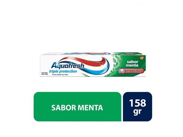 Pasta Dental Aquafresh 158gr Menta