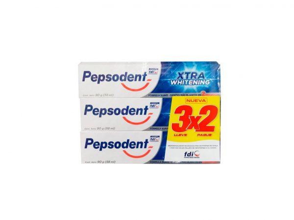 Pasta Dental Pepsodent 3x2 90g